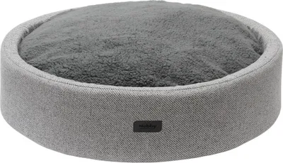 Produktbild von NOBBY Komfortbett rund "Jasin", grau, Ø 80 x 17 cm