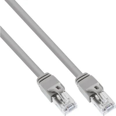 Produktbild von InLine® Patchkabel, S/FTP (PiMf), Cat.6 , 250MHz, PVC, Kupfer, grau, 5m