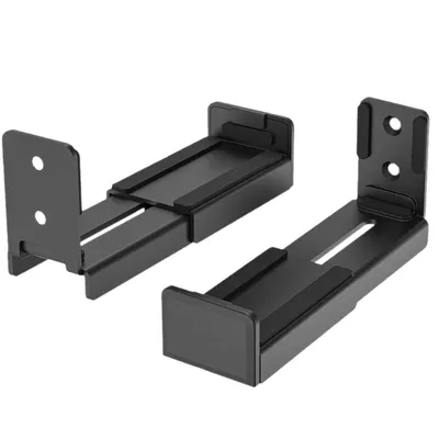 Produktbild von Universal-Soundbar-Halterung Wandhalter für Soundbar,Lautsprecher Wandhalterung,Halterung Wandmontage,Befestigung Einstellbare Tiefe 3.5”-6.1”, bis 15