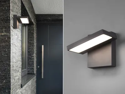 Produktbild von TRIO LED Wandl. HORTON 8W 3000K IP54 anth.