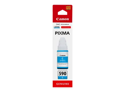 Image de Canon GI 590 C - 70 ml - cyan - original - encre de recharge - pour PIXMA G1501, G1510, G2500, G2501, G2510, G3410, G3500, G3501, G3510, G4410, G4500, G4511