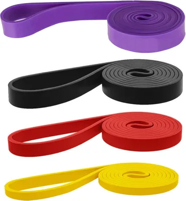 Produktbild von Set mit Widerstandsbändern für Fitness, Yoga, Pilates und Training
