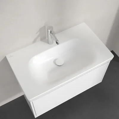 Imagen del producto de Villeroy & Boch, mueble de lavabo Skyla, 80 x 46 cm, sin desbordamiento