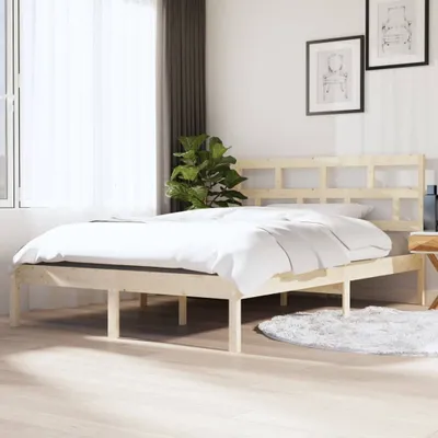 Produktbild von The Living Store Massivholzbett 120x190 cm