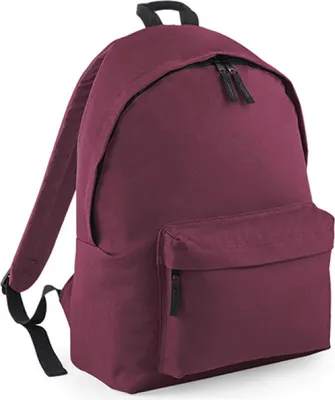 Produktbild von BagBase BG125J | Junior Fashion Kinder Rucksack | 28 x 38 x 19 cm - Farbe: Burgundy - Größe: 28 x 38 x 19 cm