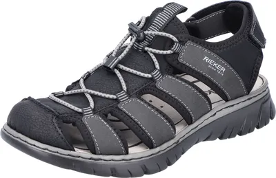 Produktbild von Rieker - Herrensandale - schwarz 2677000 (-/schwarz)