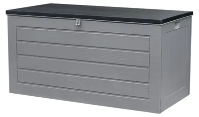 Produktbild von »Aik« 680 Liter Gartenbox, grau, Kunststoff