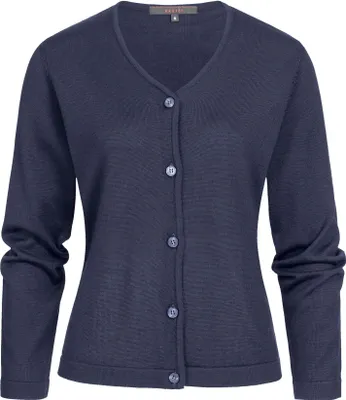 Produktbild von GREIFF Damen-Strickjacke RF 6053-5050-21 Gr. XS blau