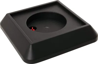 Produktbild von VIVANNO Pflanzkübel-Zubehör Kunststoff MOVE, Schwarz matt - 28x28x6 cm