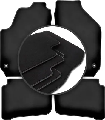 Image de Tapis de sol haut de gamme pour : Volkswagen Polo IV 9N à hayon (2001-2009)