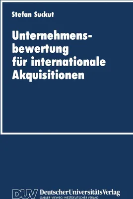 Produktbild von Unternehmensbewertung für internationale Akquisitionen