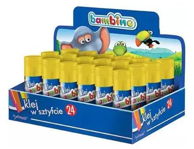 Produktbild von Klej w sztyfcie Bambino 9g Display 24 sztuki