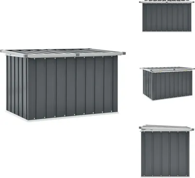 Obrázek produktu pro vidaXL Zahradní box šedý 109 x 67 x 65 cm - Zahradní boxy