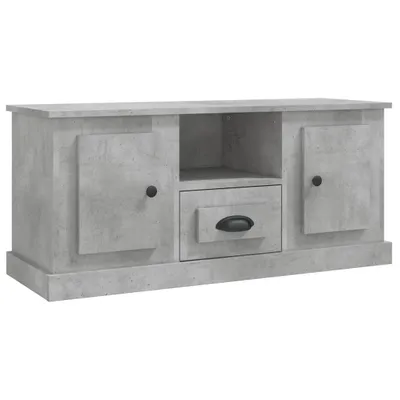 Produktbild von TV-Schrank Betongrau 100x35,5x45 cm Holzwerkstoff