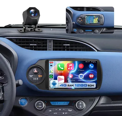 Zdjęcie produktu dla Radio samochodowe Bluetooth, 9 cali, 4G, 128G, z Carplay i Android Auto