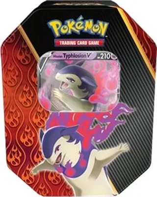 Immagine prodotto di Pokemon Divergent Powers Tins: Hisuian Typhlosion V Tin