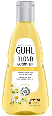 Immagine prodotto di GUHL 5439333006 GUHL BLOND FASZINATION FARBGLANZ Shampoo 250 ml
