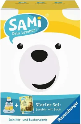 Produktbild von Starter-Set SAMi - dein Lesebär. Der größte Schatz der Welt