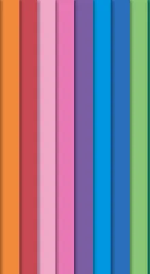 Produktbild von VBS Moosgummi-Set "Trendy", 2 mm, 19,5 x 29,5 cm, 10 Farben