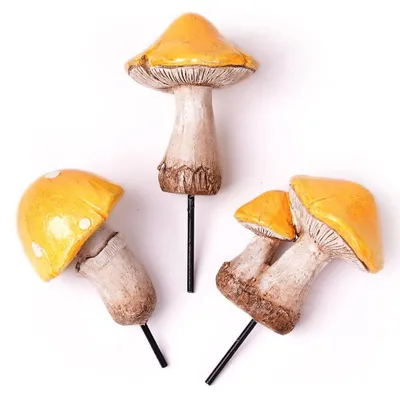 Produktbild von Set aus 3 Pilzdekorationen für den Garten