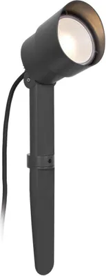 Obrázok produktu pre Vonkajší reflektor LED so zemným hrotom, LED/5,3 W antracit IP54 so zástrčkou