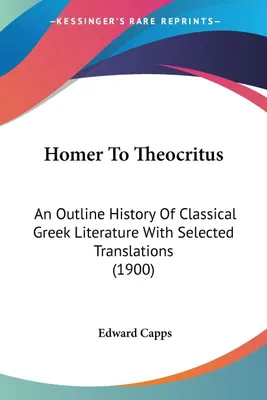 Produktbild von Homer To Theocritus