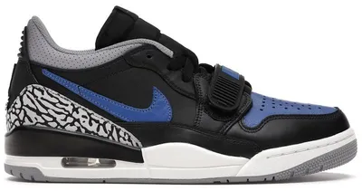 Produktbild von Jordan Legacy 312 Low Black Royal - EU 47.5