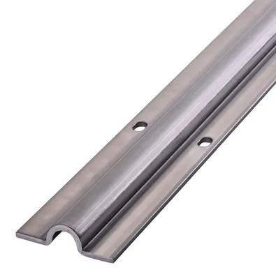Produktbild von SOTECH Torschiene R10 1000 mm – für Torrollen, 55 x 15 mm, Edelstahl SS304, Laufschiene Schiebetor