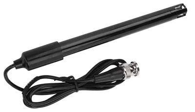 PH-Sonde, Messbereich 0-14 pH, Temperatur 0-80°C, ABS, 77 cm Kabel