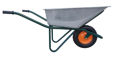 Obrázek produktu pro LIVEX  24234 Kolečko s pozinkovanou korbou 100 l, zelený rám
