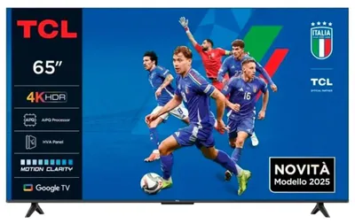 Obrázek produktu pro TCL P6K 65P6K, 165,1 cm (65"), 3840 x 2160 px, LED, Smart TV, Wi-Fi, Černá