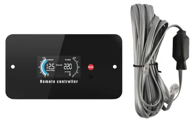 Productafbeelding van Intelligente inverter-spanningsomvormer met afstandsbediening en LCD-scherm voor energiebeheer