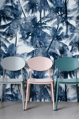 Produktbild von Coloray Fototapete 250x104 cm Vlies-Fototapete - Palm Navy Palm.