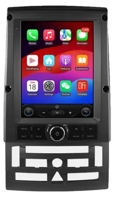 Immagine prodotto di CarPlay, funzionalità multimediali, sistema di navigazione, compatibile con Peugeot 407 SW dal 2004 al 2011 e 407 Coupé, modello P2CP KI