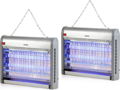 Produktbild von 2x Insektenschutz 2 UV Lampen, Elektrolicht gegen Fliegen Schnaken, Mückenabwehr