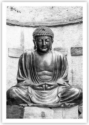 Produktbild von Poster - Poster ohne Rahmen - Japanisch Buddha Statue - 70x100 cm - Wand Bild - Wanddeko - Wandbilder - Kunstposter - Wandposter - Bilder - Kunstdruck - Wanddekoration - Wandbild - P2XPA70x100-4329