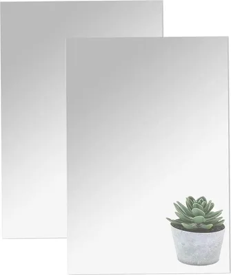 Produktbild von Wanddekoration - Rahmenlose Selbstklebende Spiegelplatten - Acryl Wanddekoration - DIY Spiegelblatt