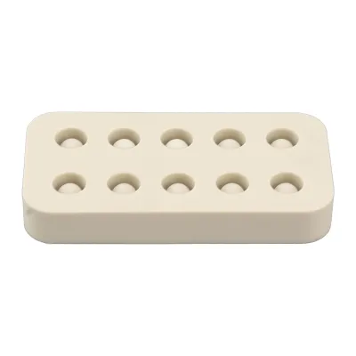 Imagen del producto de Molde de silicona para la fabricación de celdas de reina, vasos de injerto para reinas de cera, molde de silicona para vasos de injerto de abejas reina, molde de silicona para celdas de reina, molde para hacer vasos de celdas de reina, herramienta para la cría de abejas