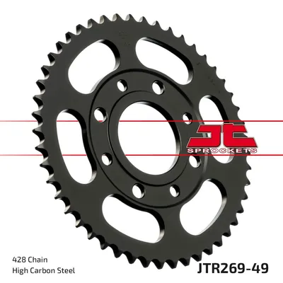 Produktbild von JTSPROCKETS Kettenrad JTR269.49 hinten