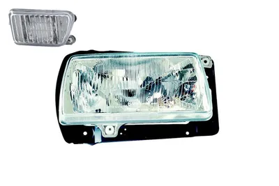 Produktbild von Scheinwerfer passend für VW Jetta II 19E 01/84-10/1991 H4 Li. + Nebelsc. 165941017K 165941017 165941017A 165941017D 165941017E 19194169 Johns