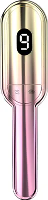 Produktbild von Cool-i® 3-in-1 Haarpflegebürste – mit Lichtanwendung (650 nm), Kopfhautmassage & Öl-Applikator – Kabellos, hygienisch & wiederaufladbar (Lila)