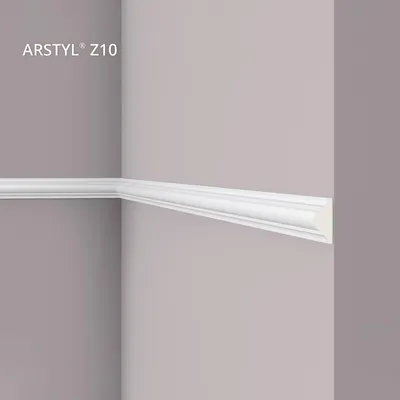 Imagen del producto de NMC Z10 ARSTYL Moldura para pared Perfil de estuco Moldura flexible Moldura decorativa 2 m