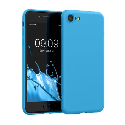 Produktbild von kwmobile Handyhülle für iPhone SE 2022 Hülle / iPhone SE 2020 / iPhone 8 / iPhone 7, für iPhone SE Hülle - Schutzhülle für kabelloses Laden - Case in