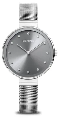 Produktbild von Bering Damen UhrSilber Meshband Quarz 12034‑009
