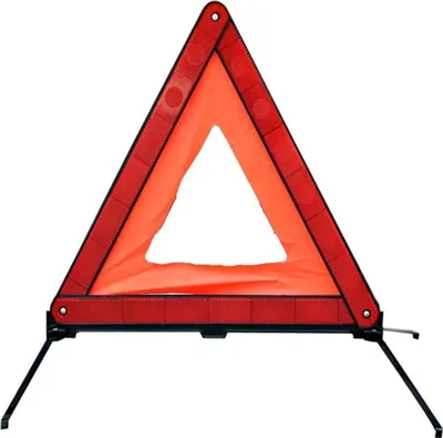 Produktbild von Warndreieck Warnschild Erste Hilfe Notfall Dreieck KFZ EURO Warnschild Faltbar