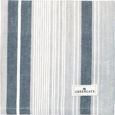 Produktbild von Greengate Semira Stoffserviette grey 40x40cm