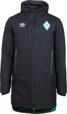 Produktbild von Umbro Werder Bremen Padded Jacket (U) Golf Green / June Bug S