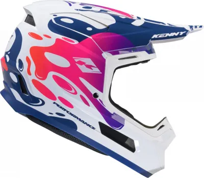 Immagine prodotto di Casco moto Kenny Racing XL Cross/Enduro ERT Bianco/Blu/Rosa
