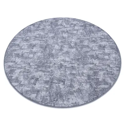 Obrázok produktu pre Koberec - okrúhly SOLID sivý 90 CONCRETE sivý kruh DIAMETER 100 cm