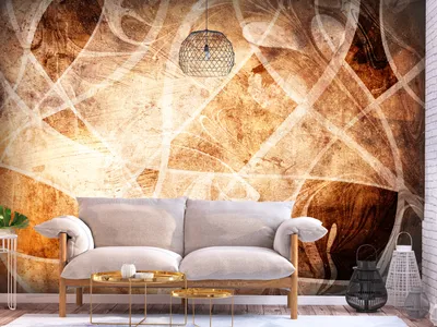 Zdjęcie produktu dla Fototapeta flizelinowa brązowa 400x280 cm fototapeta XXL abstrakcja a-A-0493-a-a